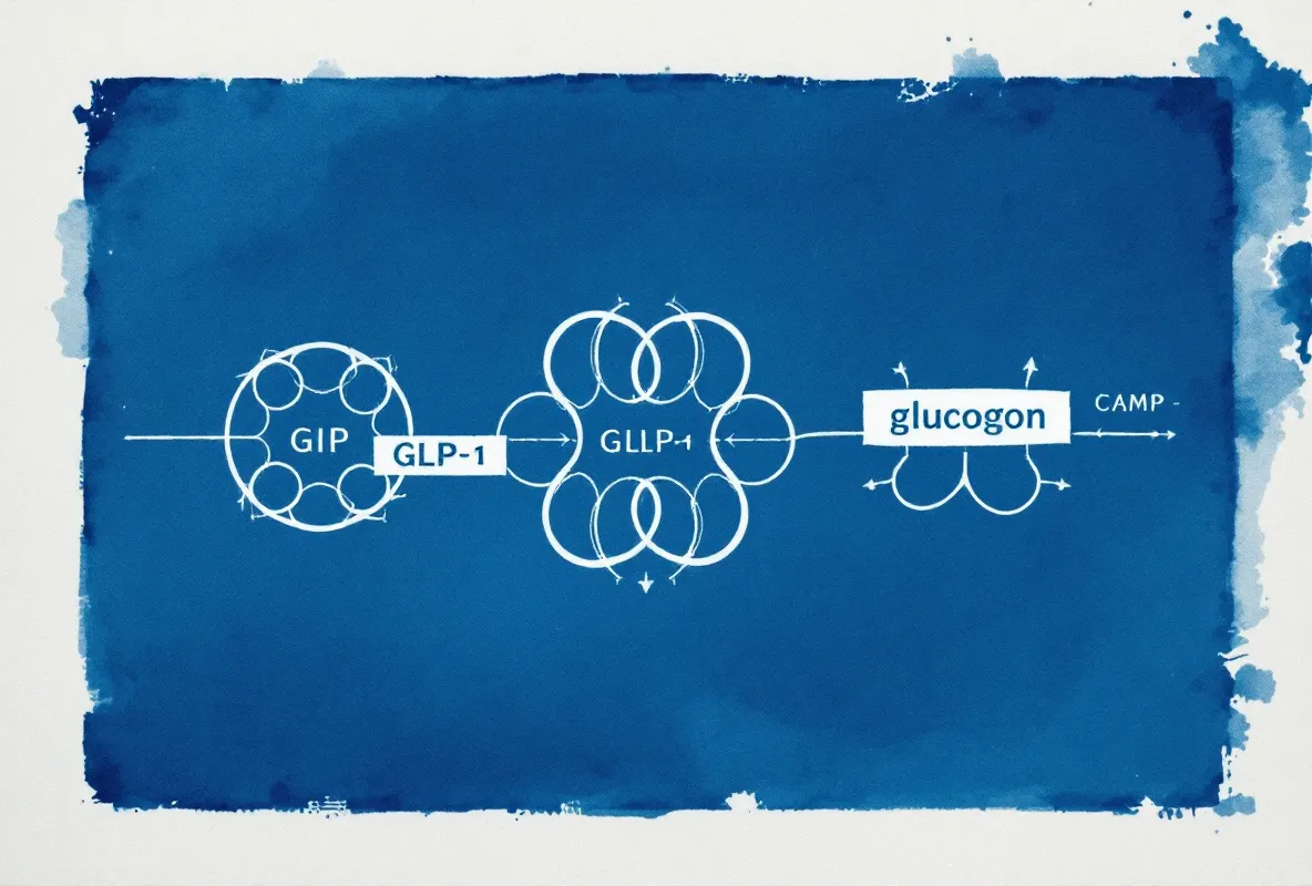 The three receptor arms — what each one does